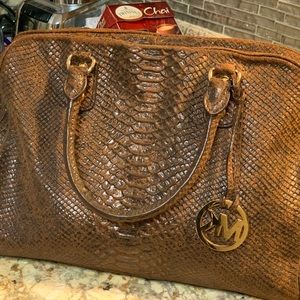 Michael Kors Alligator Print Bag